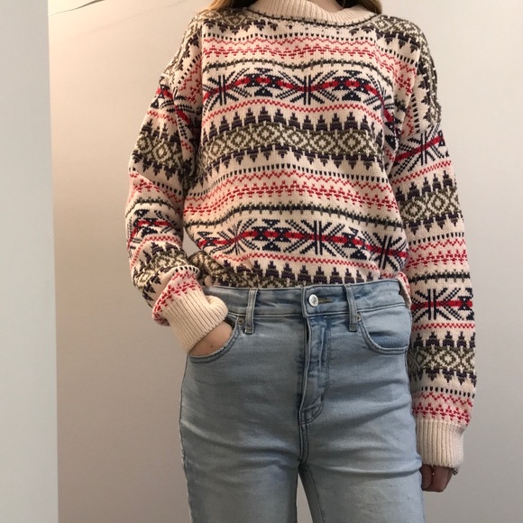 Cotton Ginny Sweaters - Vintage/retro Cotton Ginny knit sweater